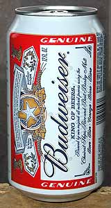 Picture of Budweiser Beer - Front