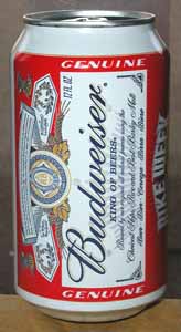 Picture of Budweiser Beer - Front