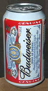 Picture of Budweiser Beer - Front