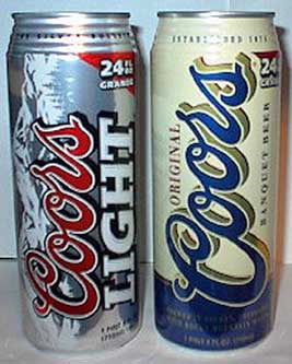 Picture of Coors & Coors Light Beer