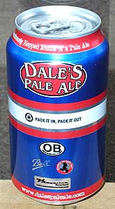 Picture of Dale's Pale Ale - Back