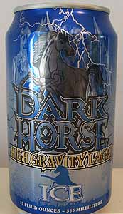 Picture of Dark Horse High Gravity Lager Ice