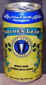 Picture of Golden Leaf Wheat Beer - Front