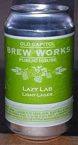 Picture of Lazy Lab Light Lager