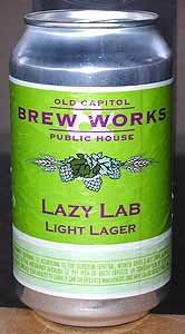 Picture of Lazy Lab Light Lager