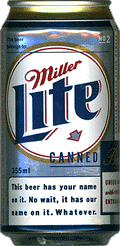 Picture of Lite Beer - Front