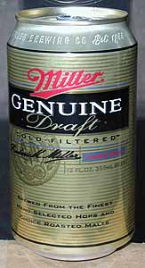 Picture of Miller Genuine Draft