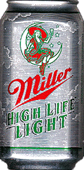 Picture of Miller High Life Light - front