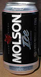 Picture of Molson Ice - Back