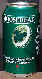 Picture of Moosehead Lager - Back