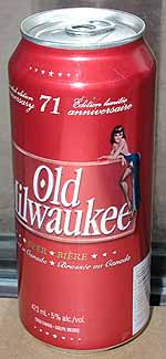 Picture of Old 
Milwaukee Beer - Front