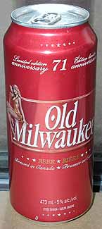 Picture of Old 
Milwaukee Beer - Front