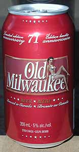 Picture of Old Milwaukee Beer - Front