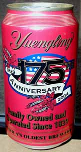 Picture of Yuengling Light Lager - Back